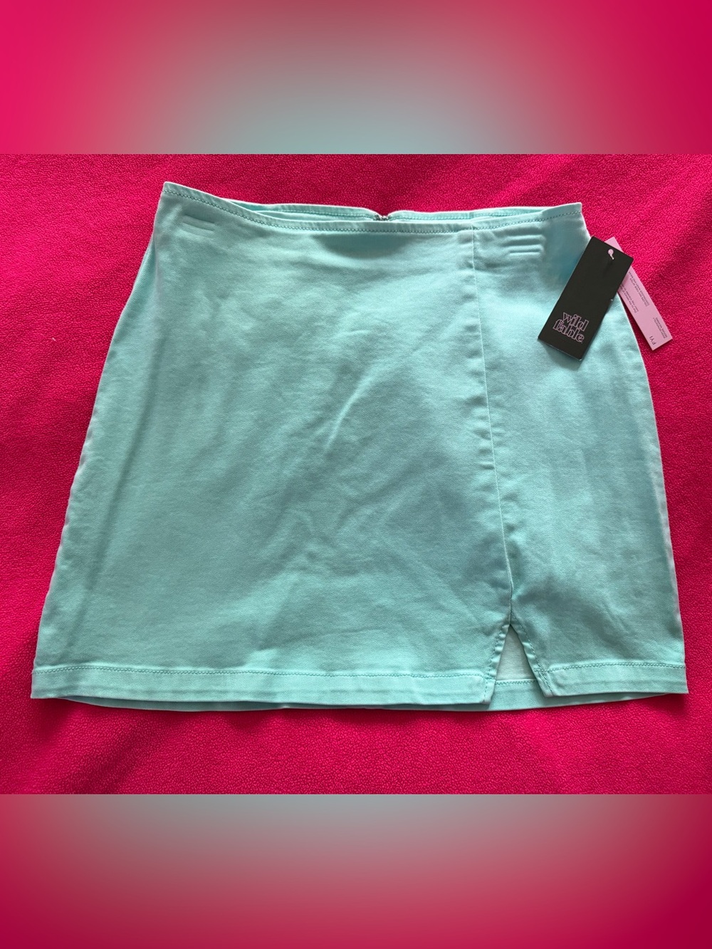 Wild Fable Women’s Aqua Mini Skirt